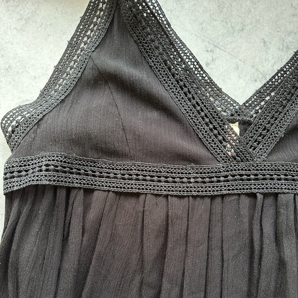 Black Babydoll Tank